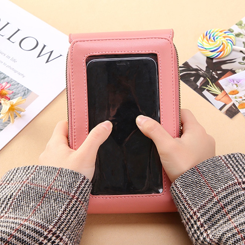 Túi đeo chéo đựng điện thoại thiết kế nhỏ nhắn thời trang xinh xắn dành cho nữ IELGY