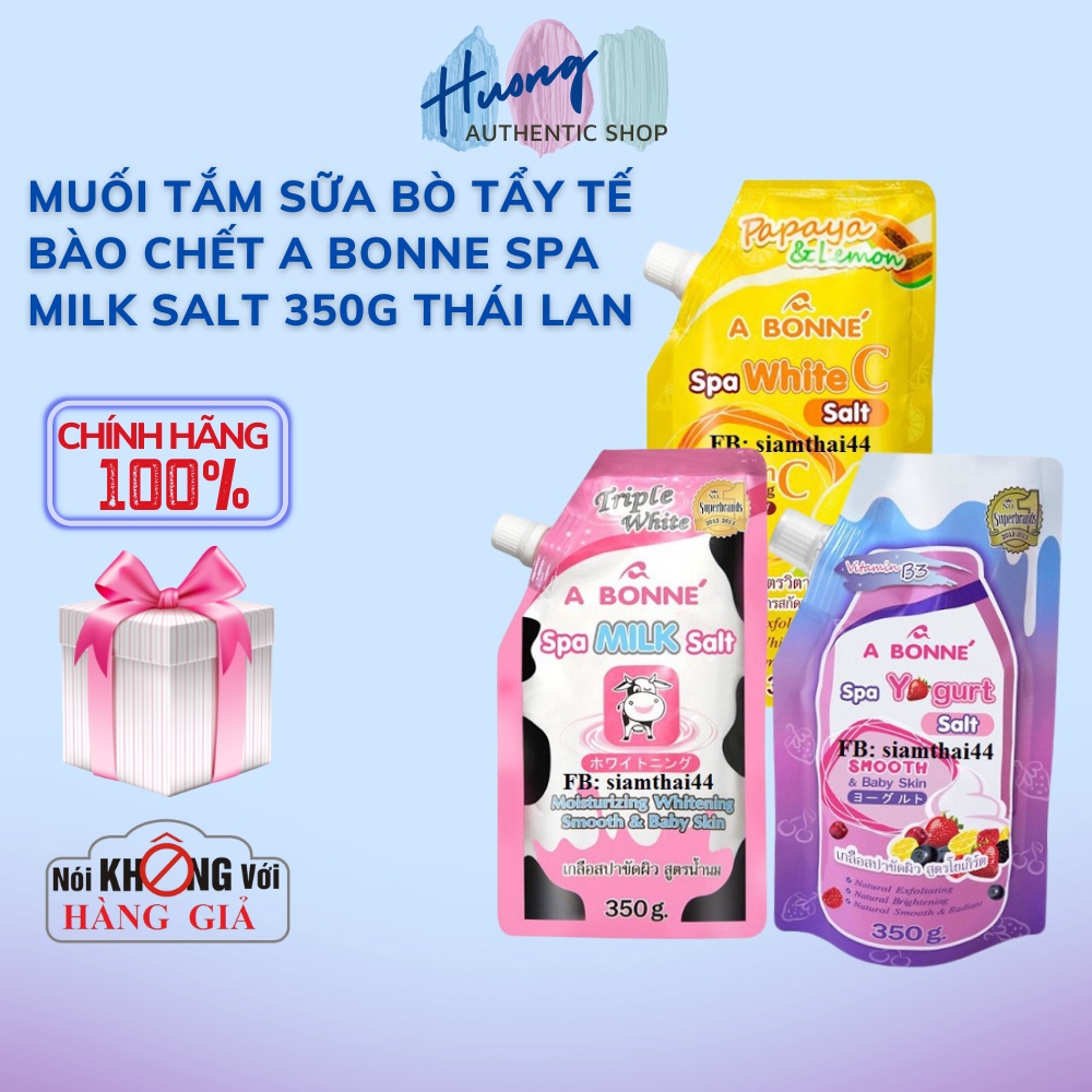 Muối Tắm Sữa Bò Tẩy Tế Bào Chết A Bonne Spa Milk Salt 350g Thái Lan - cosmentic_store
