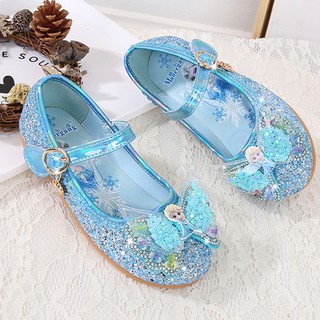 Giày búp bê công chúa Elsa mẫu mới cao cấp cho bé gái 2-9 tuổi