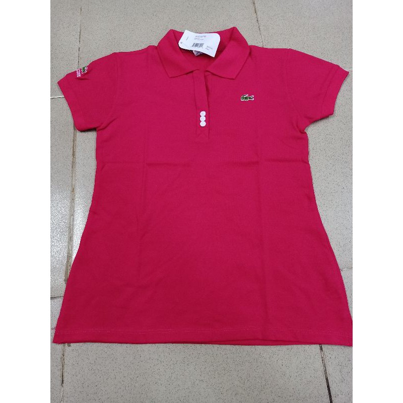 Áo thun cổ trụ cài nút