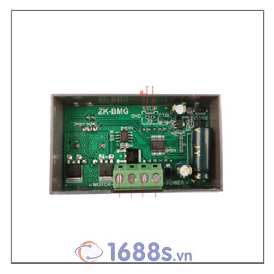 Điều khiển tốc độ động cơ 9-60V/12A/500W Có màn hình hiển thị - 1688s.vn