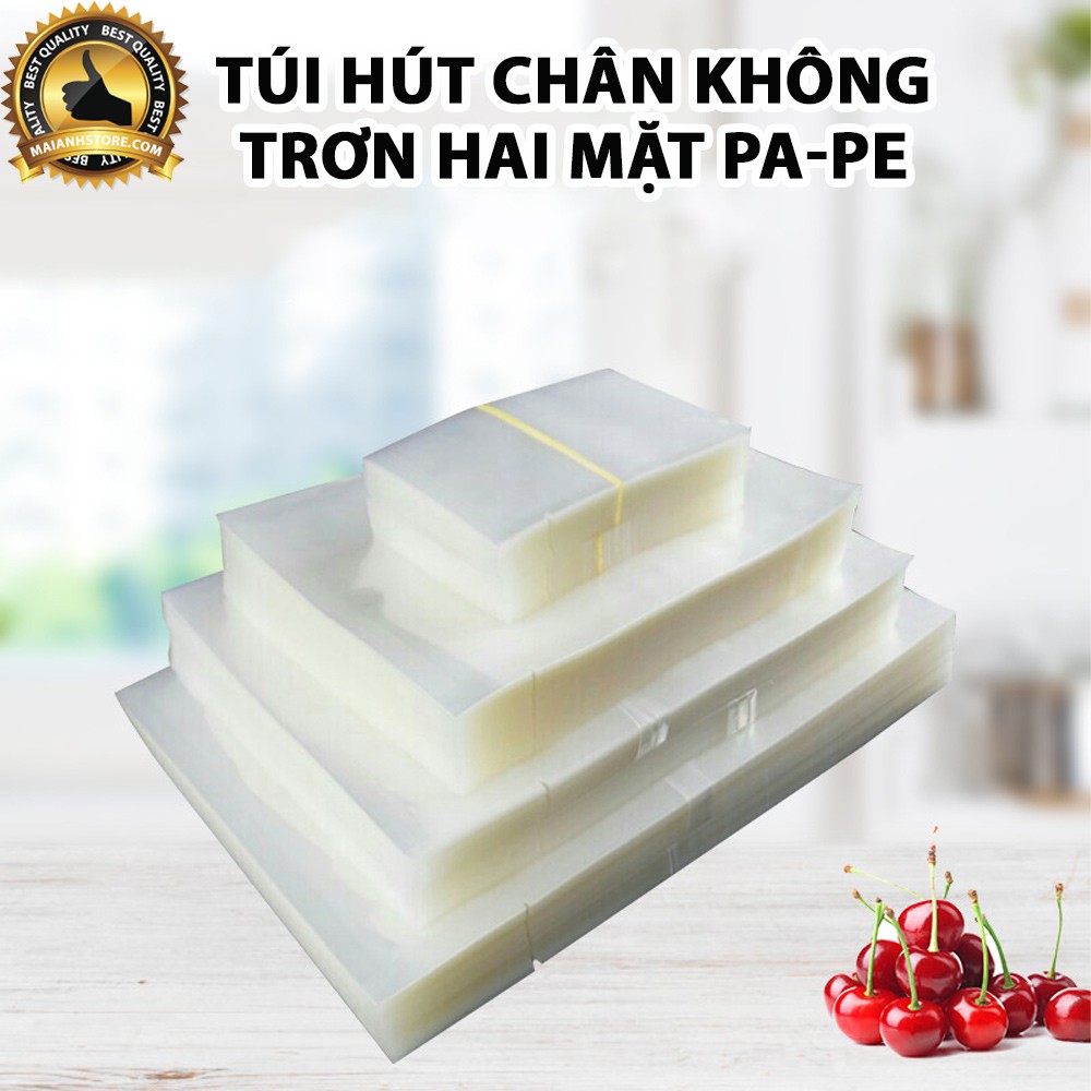 Túi hút chân không trơn hai mặt loại tốt - bộ 1kg