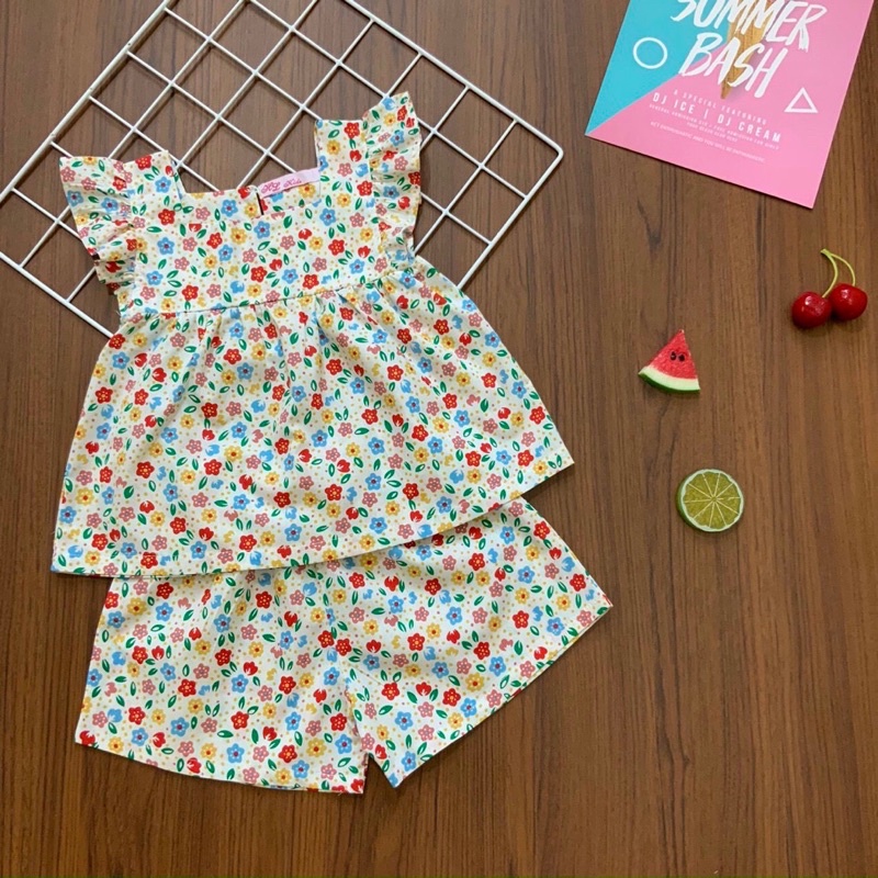 Bộ Kate cánh tiên cho bé gái size lớn từ 6-30kg