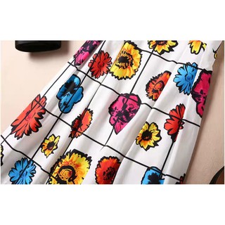 Đầm Warehouse Floral Print Dress