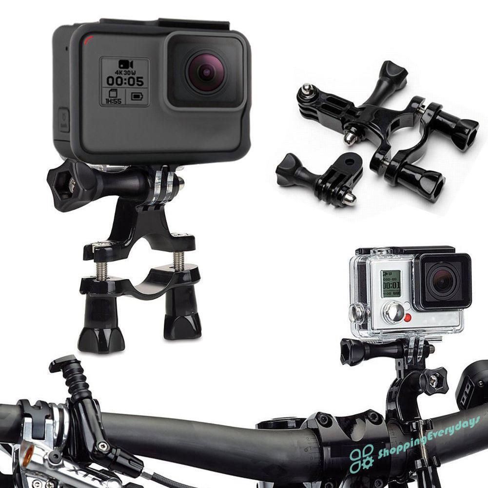 Giá đỡ máy ảnh GoPro SJCAM Xiaoyi gắn ghi đông xe đạp tiện dụng