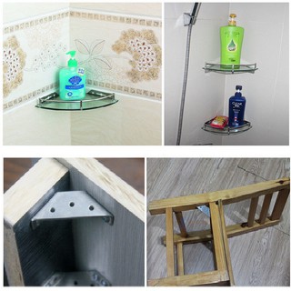 [ 2 CÁI ] EKE INOX 90 ĐỘ GẮN KỆ ĐA NĂNG - DIY720.599.600.601