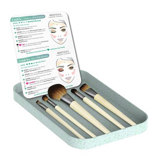 [HÀNG US] - Bộ 5 cọ trang điểm Ecotools