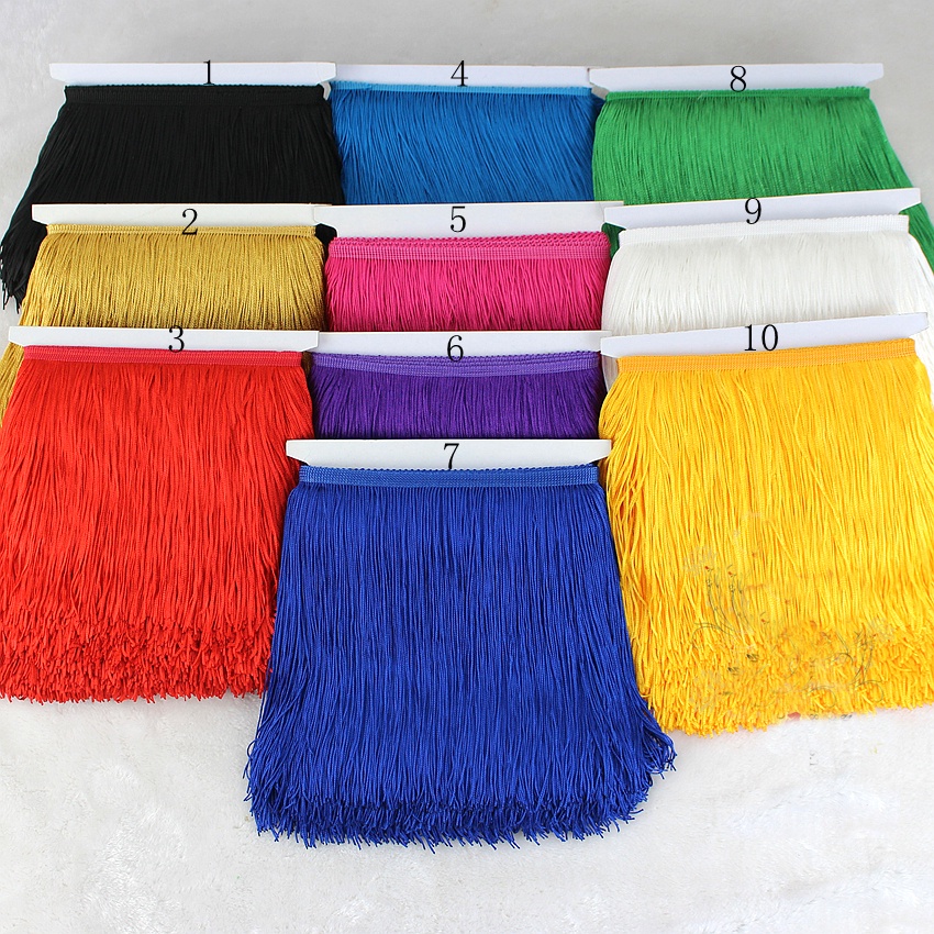 Cuộn Dây Ruy Băng Ren 10 / 15 / 20cm Trang Trí Rèm Cửa