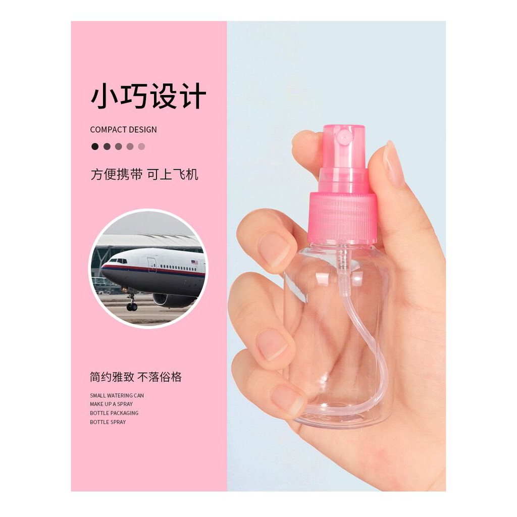 [Hàng mới về] Bình Xịt Rỗng MONJA Trong Suốt Tiện Dụng 75ml