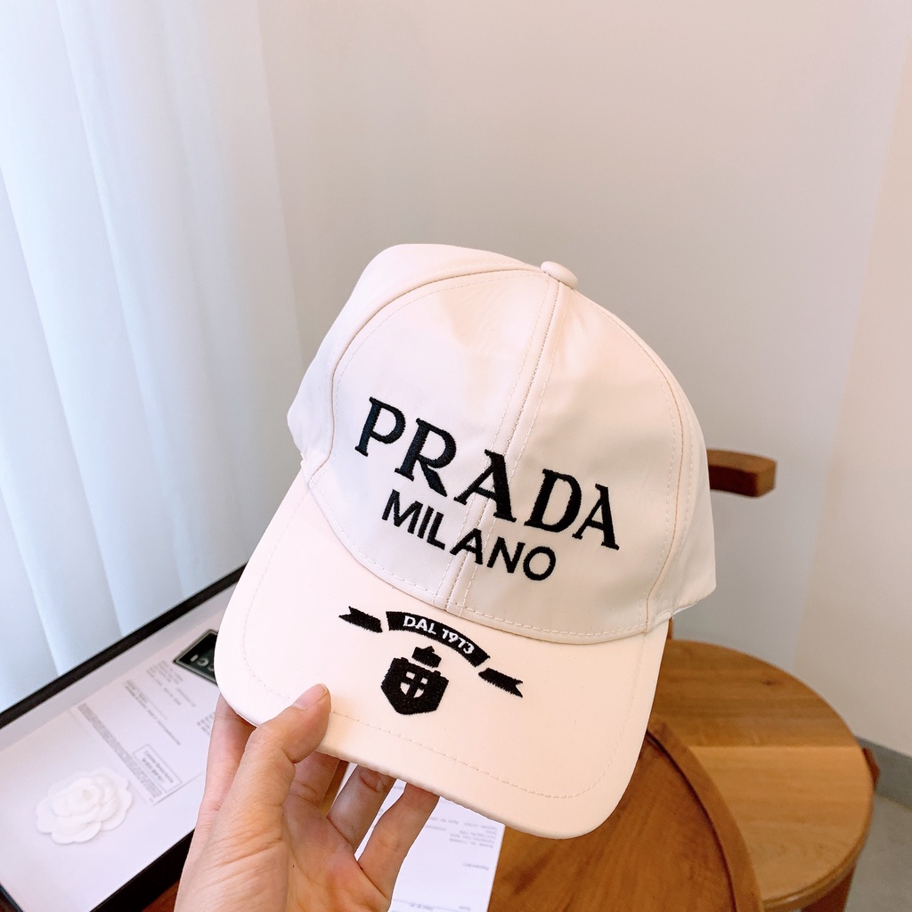 Mũ Bucket, Mũ Lưỡi Trai Prada , Nón Prada Nam Nữ Chất Liệu Vải Gió Dầy Dặn Thấm Hút Mồ Hôi Thời Trang Cao Cấp