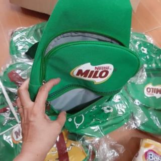 (HCM) (GRAB - NOWSHOP) Túi thể thao đeo chéo MILO (túi bao tử)