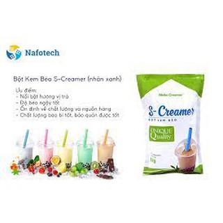 1kg Bột kem béo S-Creamer pha trà sữa