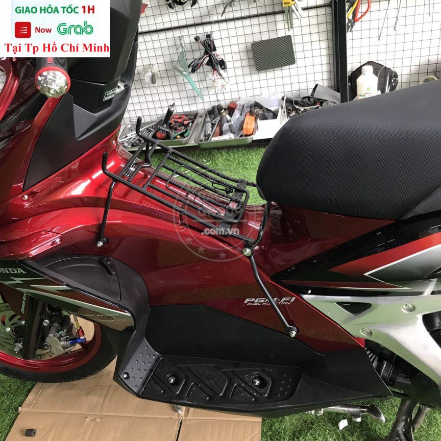 Baga Air Blade 2008 - 2010 Đặc Biệt Inox 10Li Sơn Tĩnh Điện Màu Đen Chắc Chắn Chịu Được Tải Trọng Cao Có Đủ Ốc Gắn & Móc