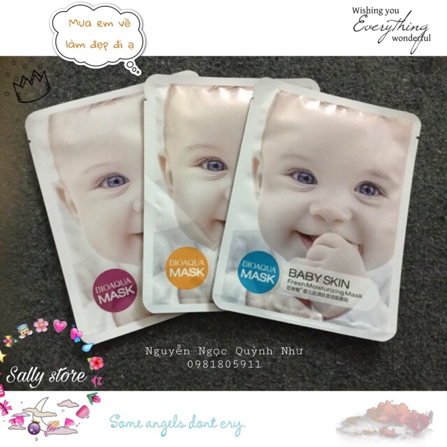 Mặt nạ em bé Bioaqua