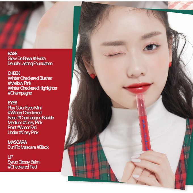 Bảng phấn mắt ETUDE 2.5g mini màu sắc thời trang mùa đông