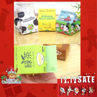 TẬP NOTE HỘP SỮA Giấy Note Xinh Xắn Dạng Hộp Sữa