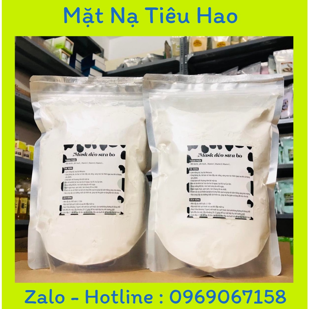 Mặt nạ dẻo sữa bò, mask sữa bò - 1kg