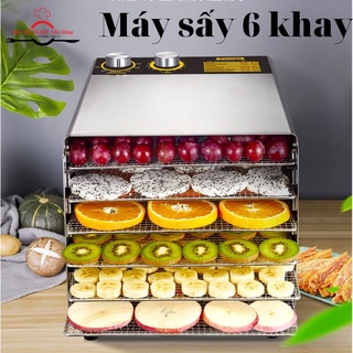 Máy sấy khô thực phẩm 6 khay inox_septree