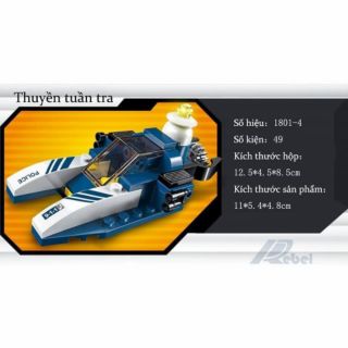 Bộ đồ chơi Lego Combat zone