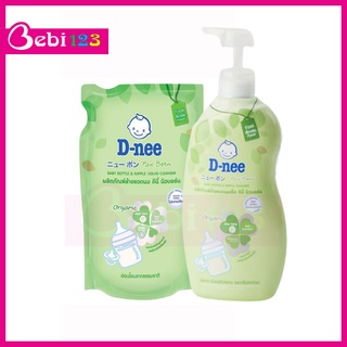Combo nước rửa bình sữa dnee chai 620ml & túi 600ml