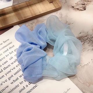 🌟Chun cột tóc Scrunchie mẫu mới,scrunchies 2 mầu