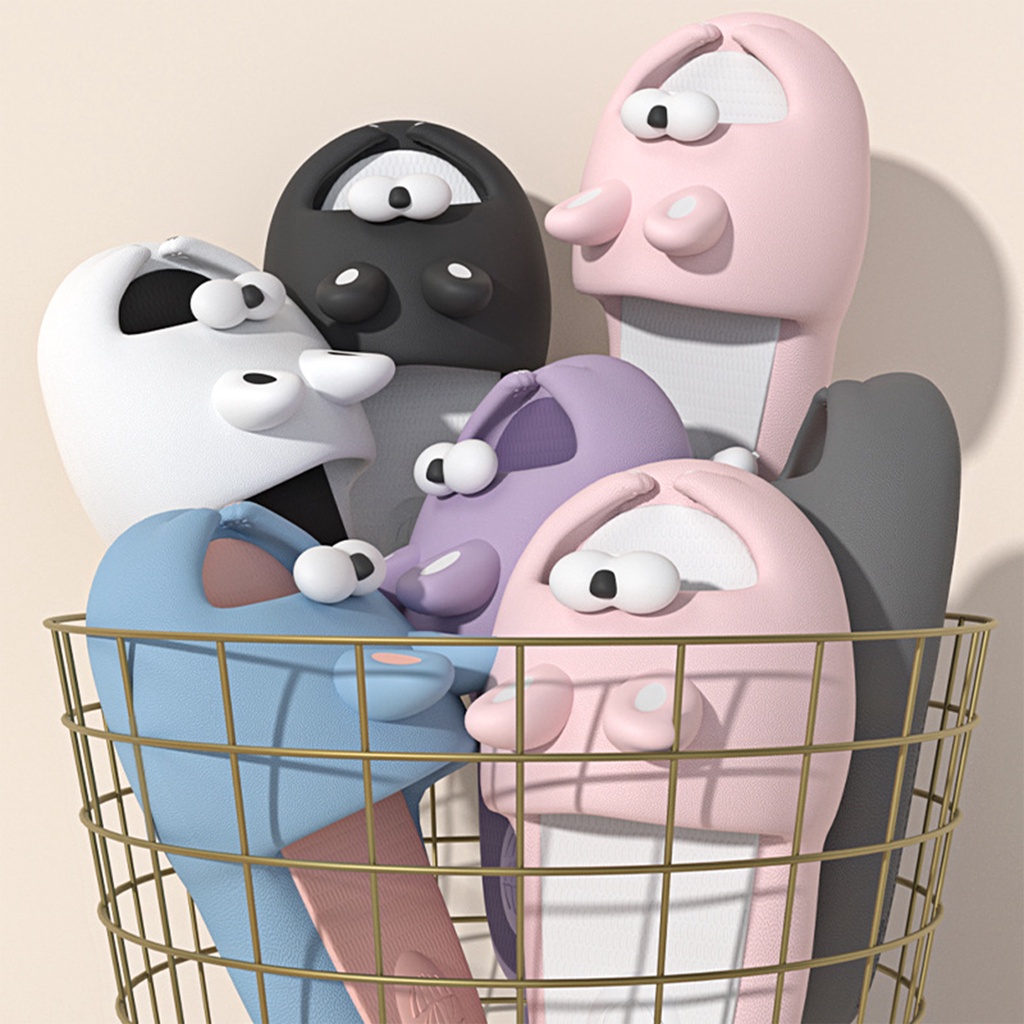 Dép Sandal EVA Đế Mềm Chống Trượt In Họa Tiết Hoạt Hình Dễ Thương Thời Trang Mùa Hè Cho Nam Và Nữ