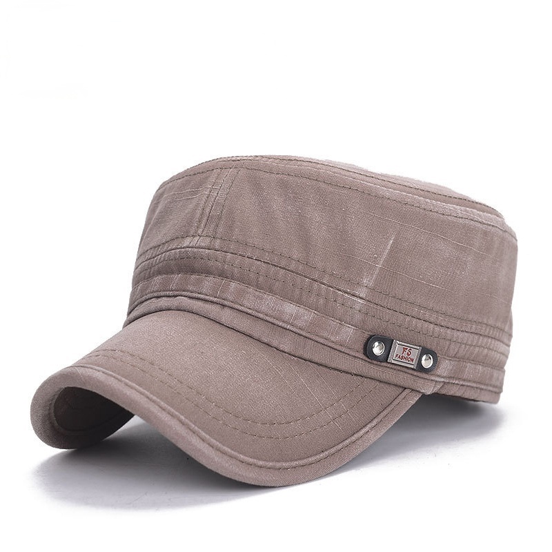 Mũ Lưỡi Trai Cotton Cao Cấp Thiết Kế Độc Đáo Thời Trang Cổ Điển Có Dây Đeo Tùy Chỉnh Cho Nam / Nữ