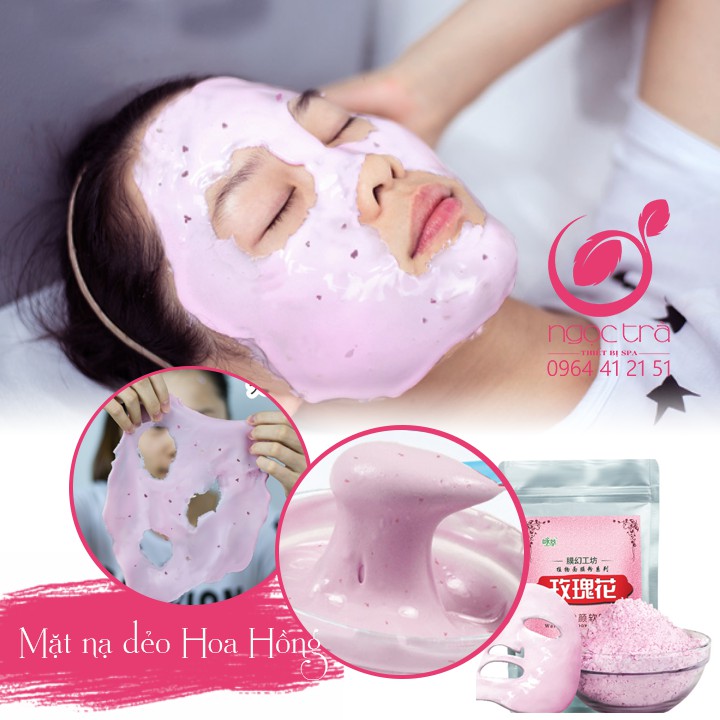 Bột mặt nạ dẻo gói 1kg chuyên dụng cho spaa
