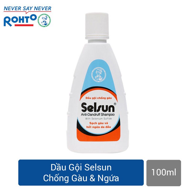 Dầu Gội Chống Gàu Và Ngứa SELSUN 100ml