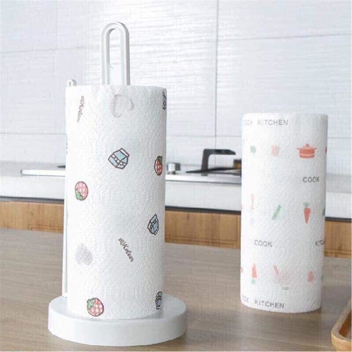 Cuộn 220 tờ khăn lau đa năng 25cm