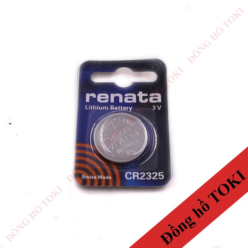 Pin CR2325 lithium 3V Renata Thụy Sỹ chính hãng