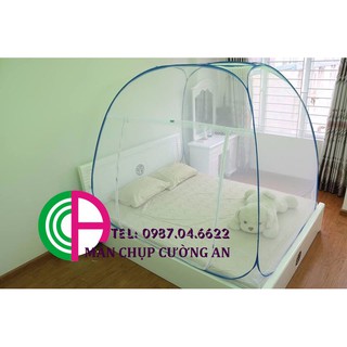Màn Chụp Tự Bung Đỉnh Rộng Cường An 1m8