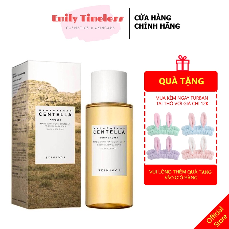 Nước Hoa Hồng Skin1004 Madagascar Centella Toning Toner Phục Hồi, Tái Tạo Da M.ụ.n Và Làm Lành S.ẹ.o M.ụ.n 210ml