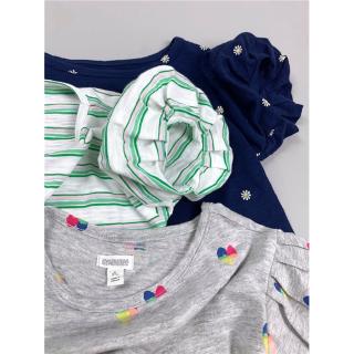 Áo thun tay phồng Gymboree - Xám