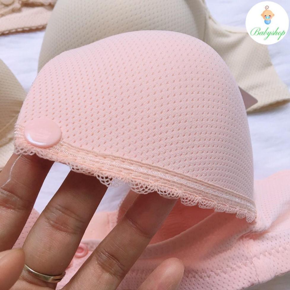 Áo lót bầu và sau sinh cho con bú Chicmom vải thông hơi, thoáng khí - Hàng Thái Lan