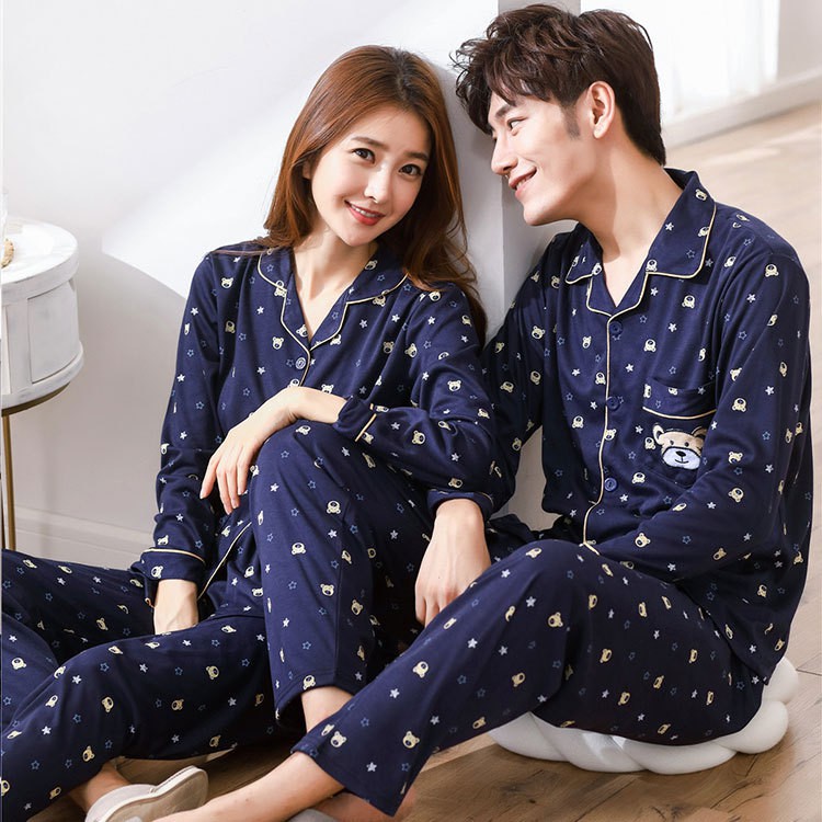 Bộ đồ ngủ pyjama nam 2018 Hàn Quốc cao cấp 109