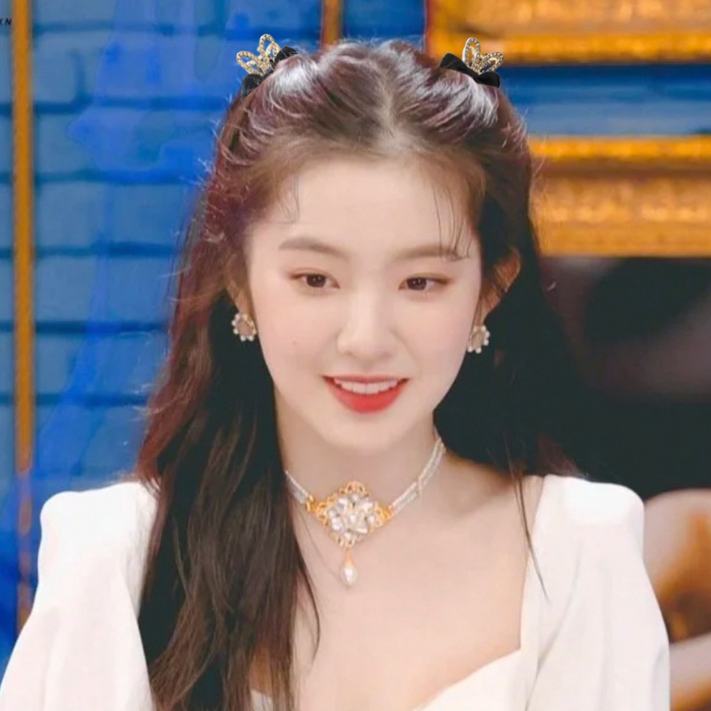 Kẹp Tóc Nơ Đính Đá Dễ Thương Cho Bé Gái