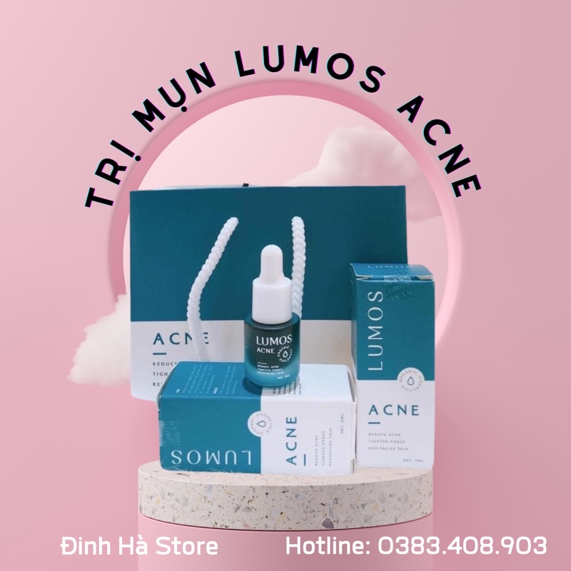 SERUM LUMOS ACNE SERUM MỤN MẪU MỚI 2022