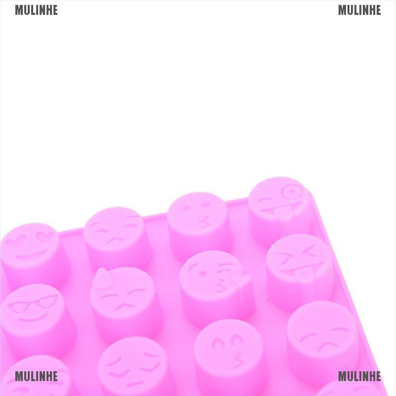 Khuôn Silicone Làm Bánh Kẹo / Xà Phòng Hình Biểu Tượng Cảm Xúc DIY