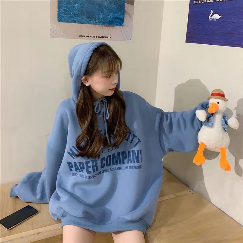 Áo Hoodie Tay Dài Nhiều Màu Sắc Cho Cặp Đôi