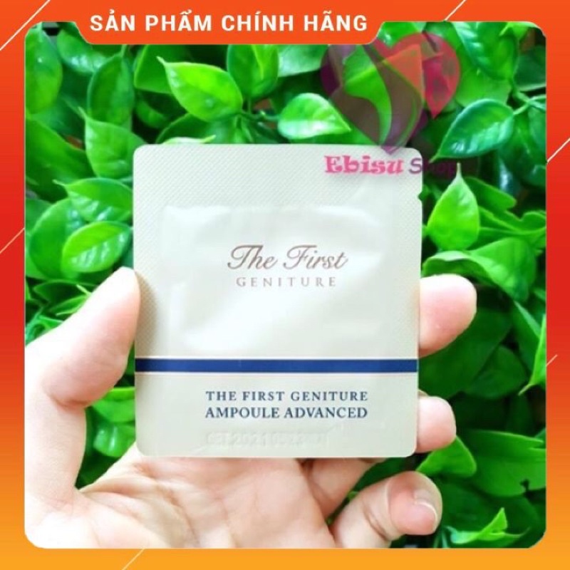 10 gói OHUI THE FIRST AMPOULE ADVANCED_tinh chất vàng ohui the first 1ml