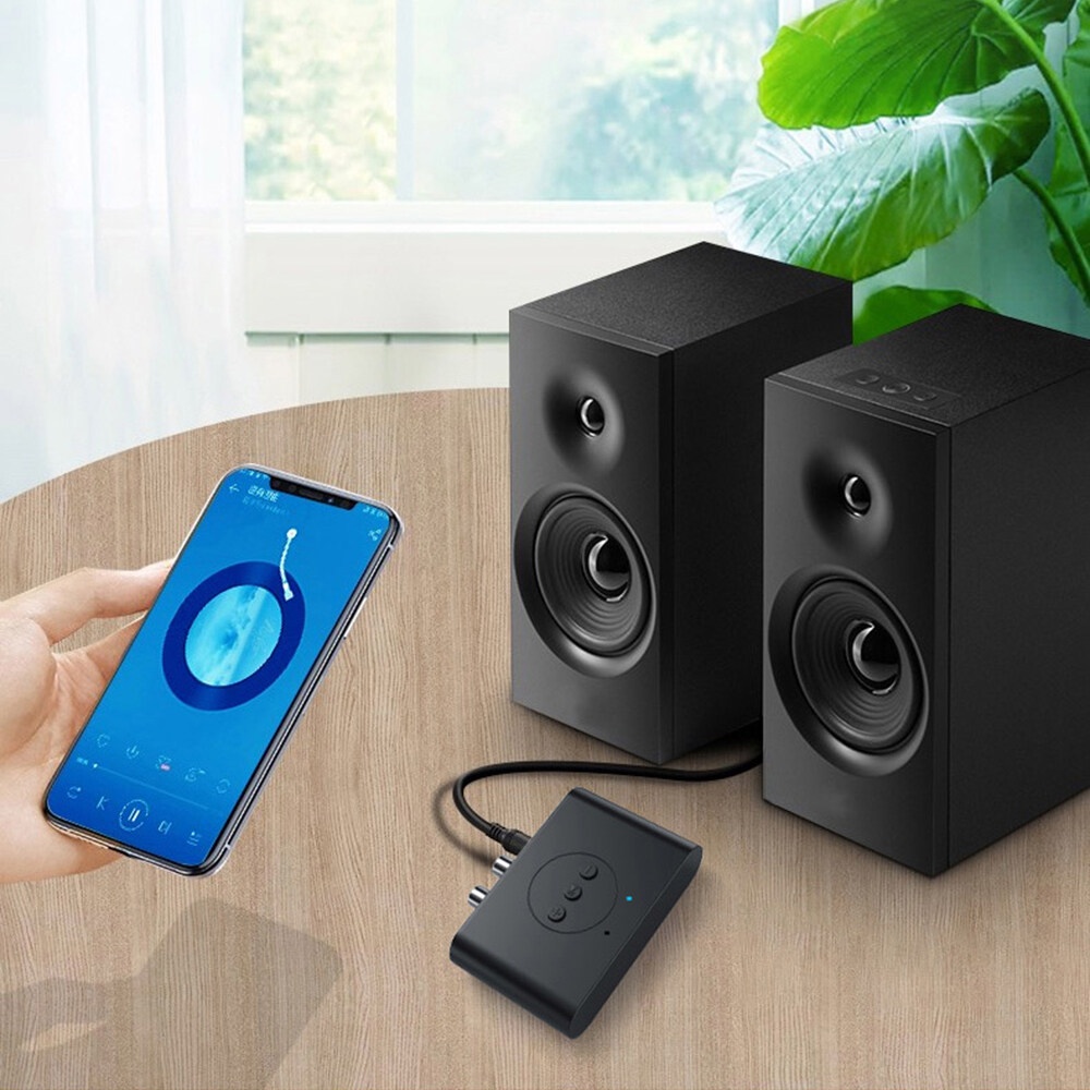 Bộ Chuyển Đổi Âm Thanh Bluetooth 5.0 3.5mm RCA 3.5mm RCA U Disk Cho Loa Xe Hơi