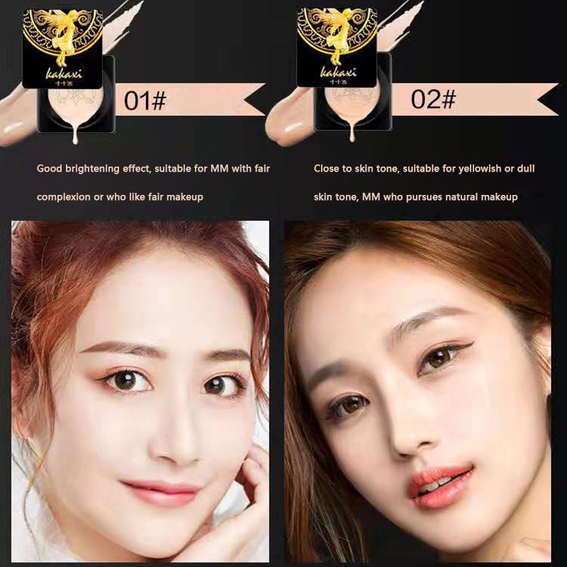 Phấn nước BB CC cream dưỡng ẩm màu tự nhiên làm sáng da