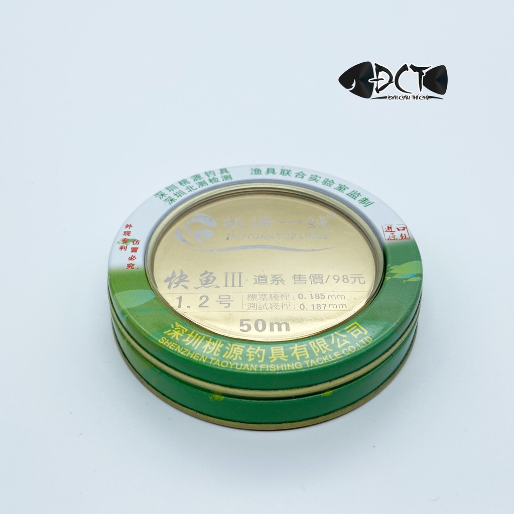 Dây Cước Làm Trục Câu Đài TaoYuang Hộp Sắt 50m - Đài Câu Thích