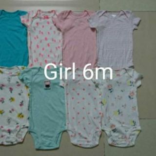 Combo 8 bộ áo liền quần bé gái