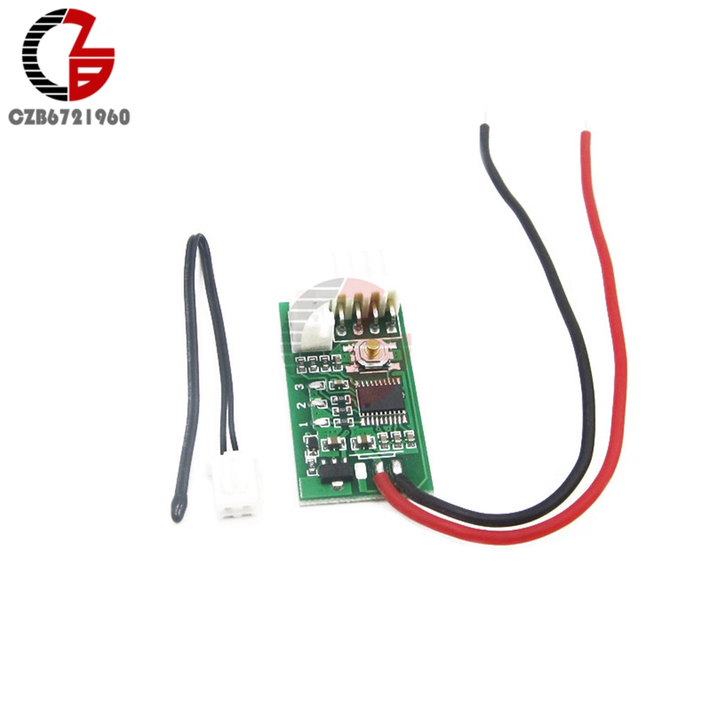 PWM DC Motor Speed Controller 12V CPU Fan Temperature Speed Control Switch 4 Wire Thermostat Thermal Control Meter Detector | BigBuy360 - bigbuy360.vn