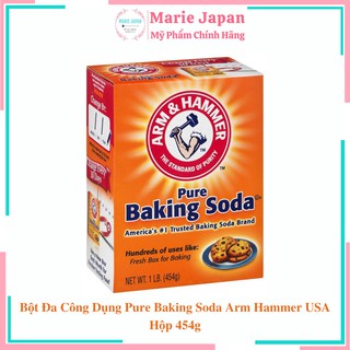 Bột Đa Công Dụng Pure Baking Soda Arm Hammer USA 454g