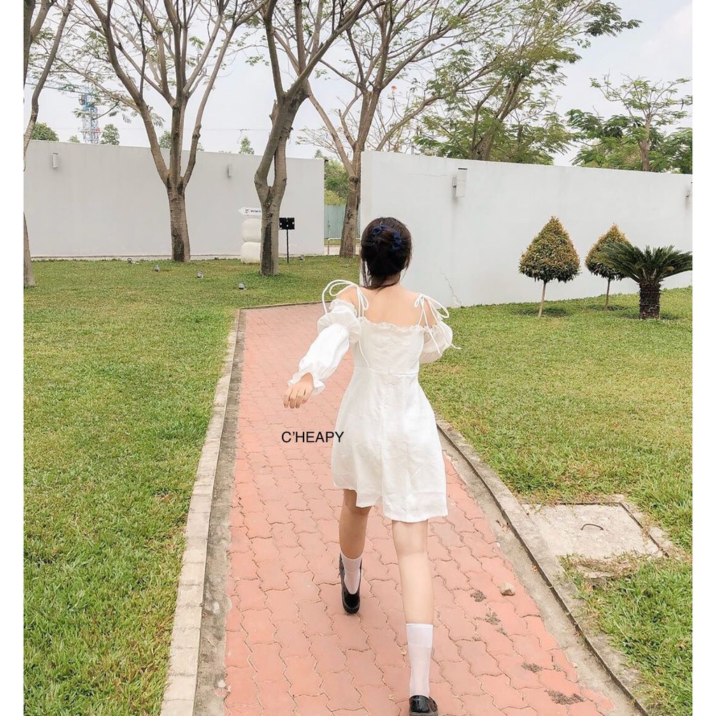 Đầm trễ vai Lisa | BigBuy360 - bigbuy360.vn