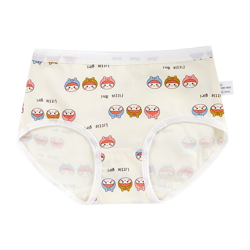 Quần lót cotton mềm mại kháng khuẩn họa tiết dễ thương co giãn thoải mái phong cách bé gái Dương Kids