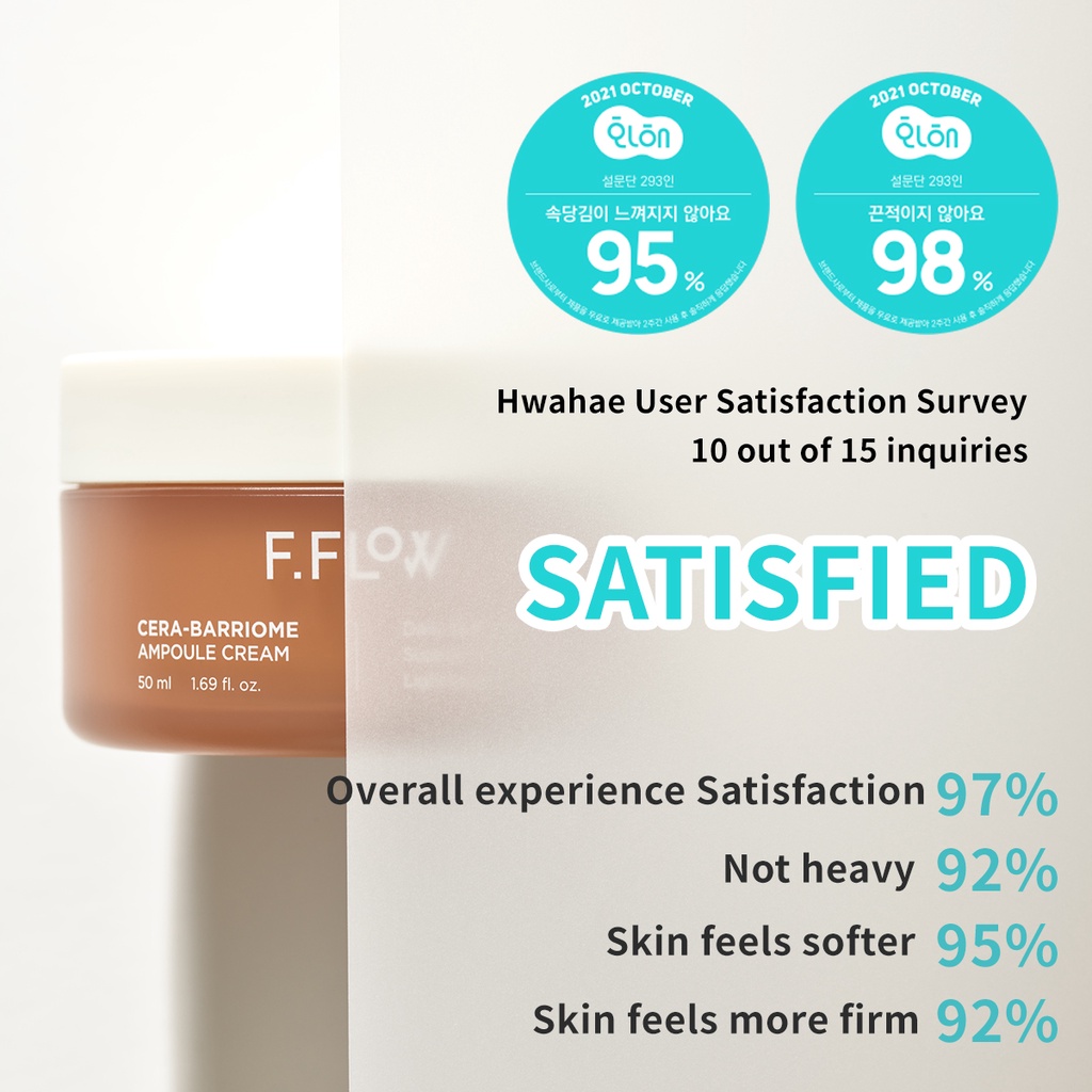 Kem dưỡng da FFLOW chứa tinh chất ampoule cera-barriome 50ml